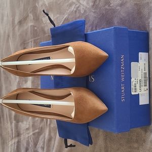 Basketbrown Stuart Weitzman heels